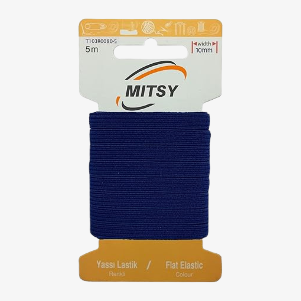 Gummiband marineblau