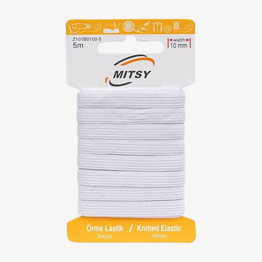 Gummiband weiß