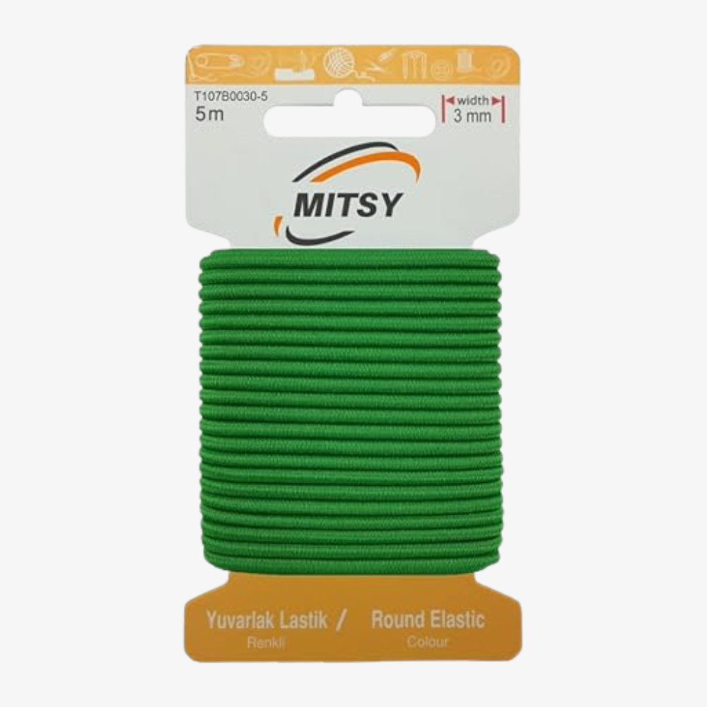 Gummiband grün