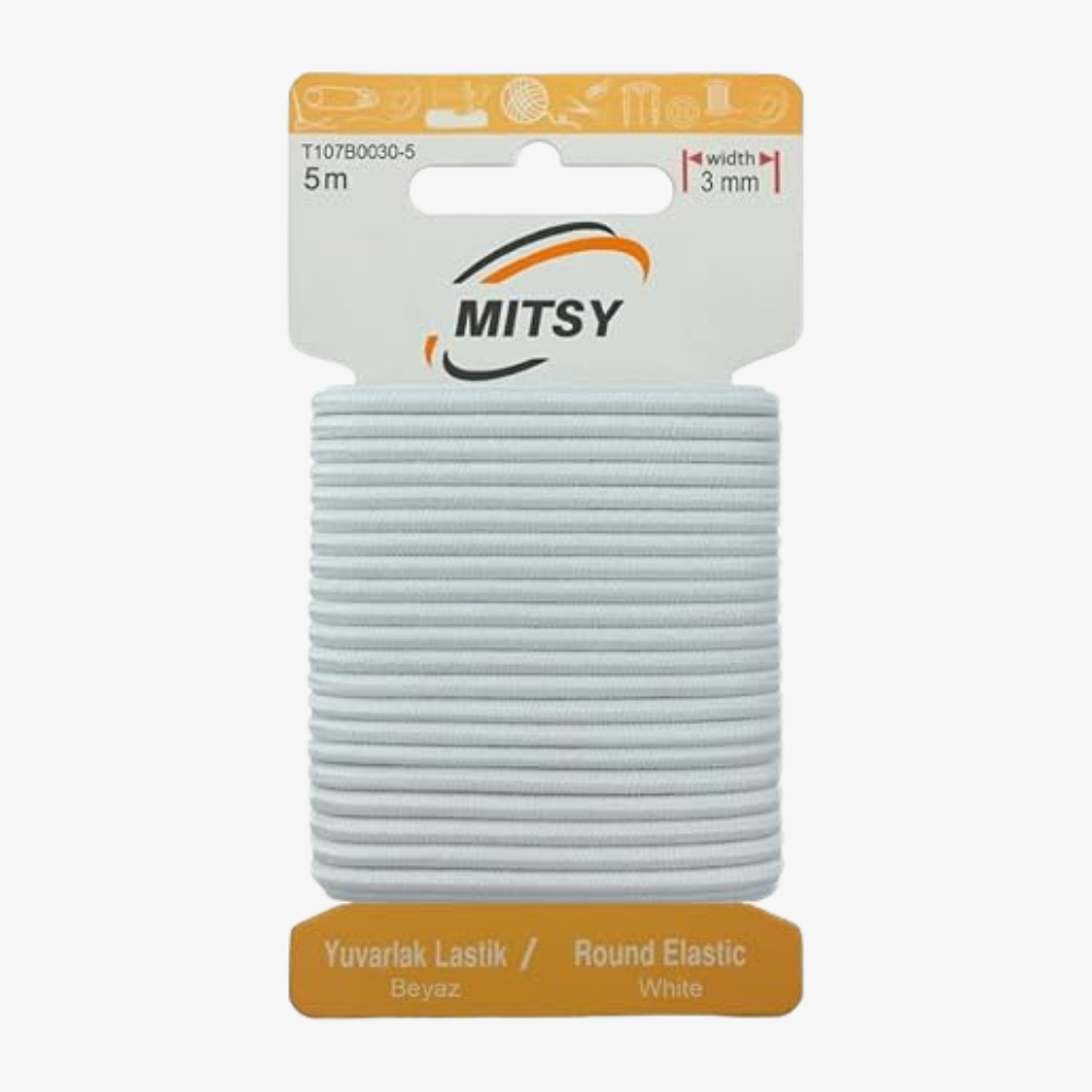 Gummiband weiß