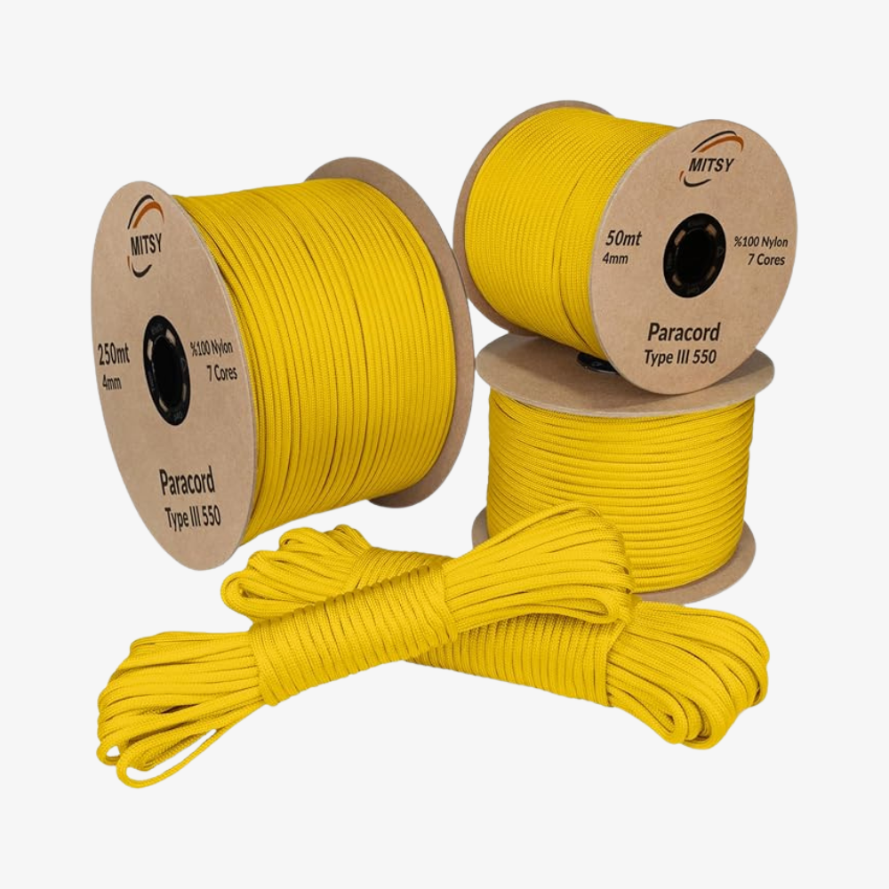 Paracord gelb